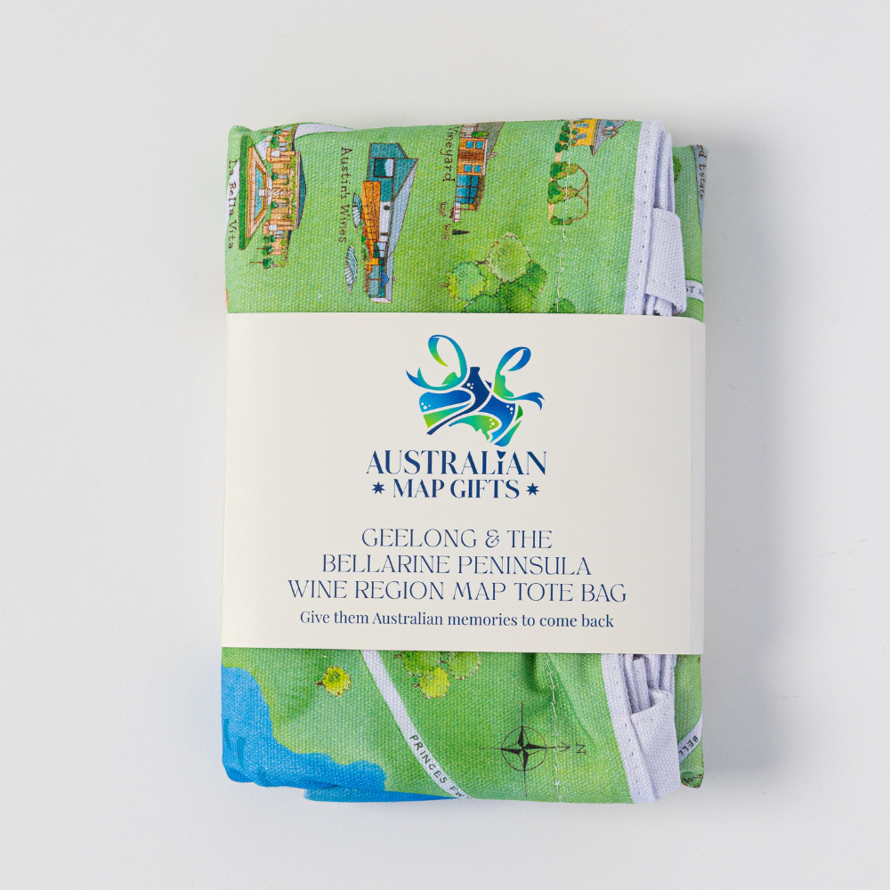 Geelong & the Bellarine Peninsula 1.0 tote bag retail ready