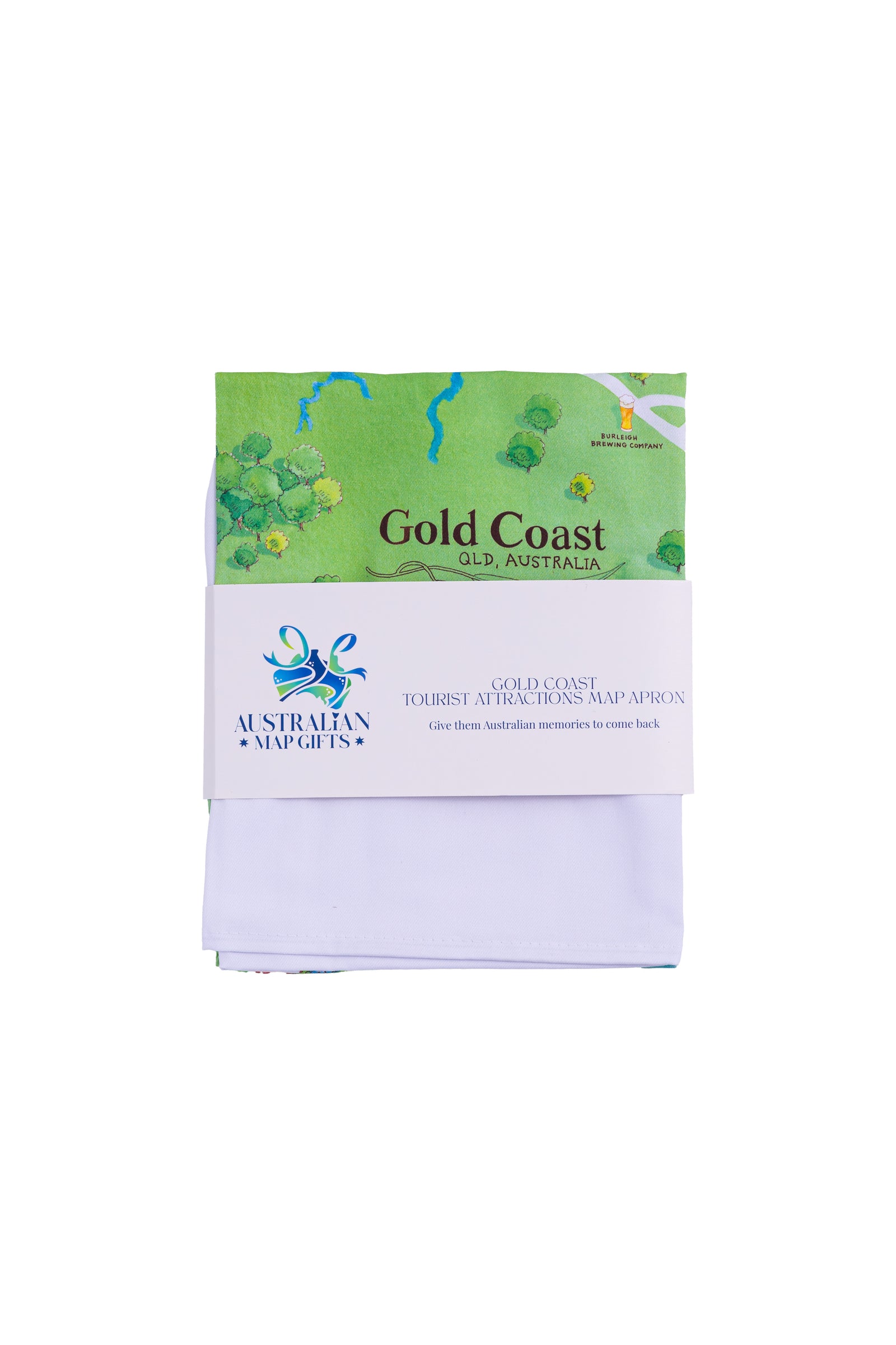 Apron Gold Coast Tourist Attractions Map