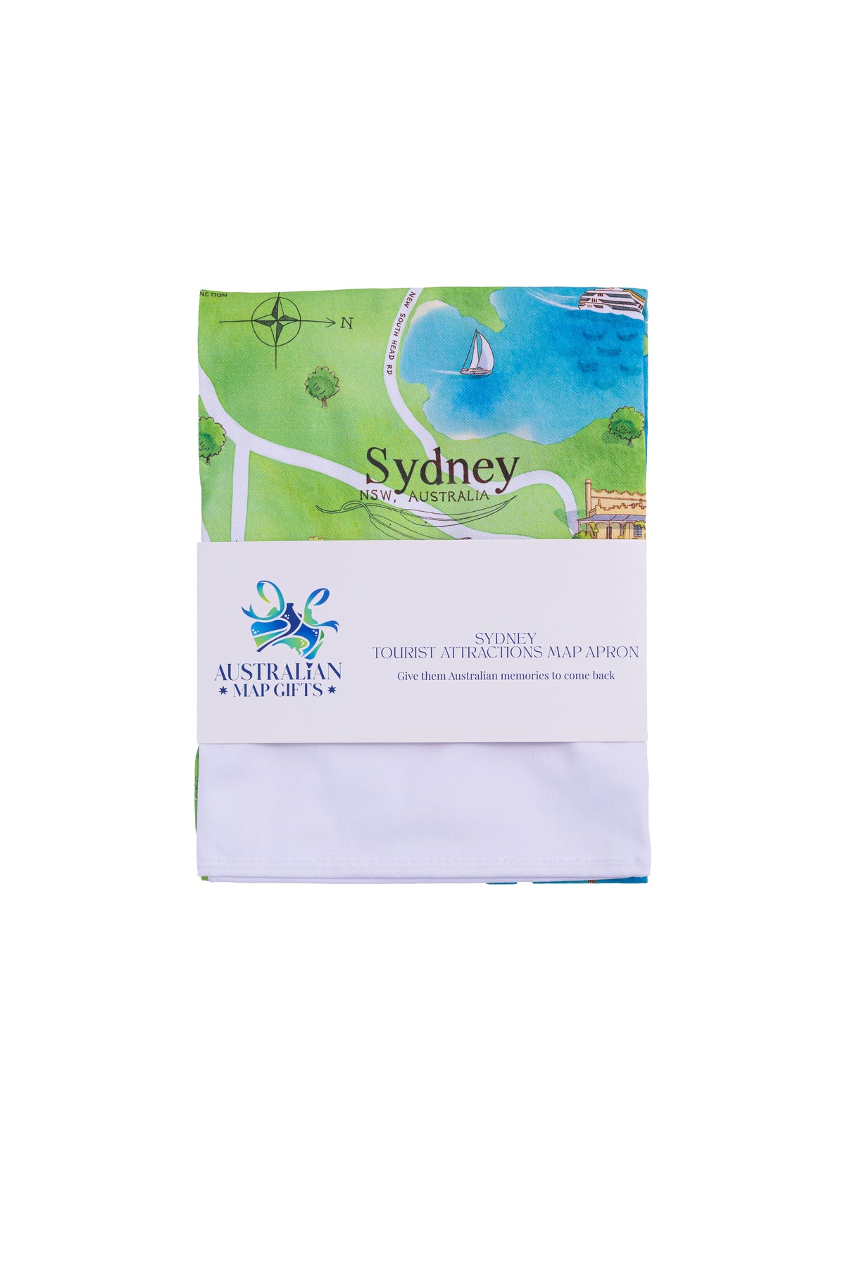 Apron Sydney Tourist Attractions Map
