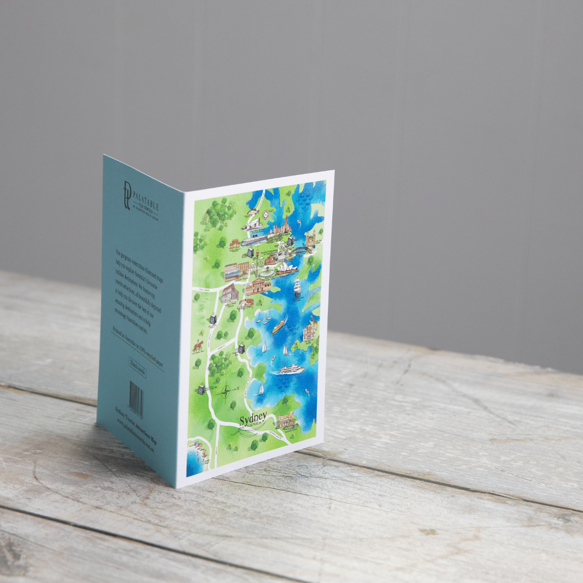 The perfect blank inside greeting card for friends or family who live in or love Sydney NSW